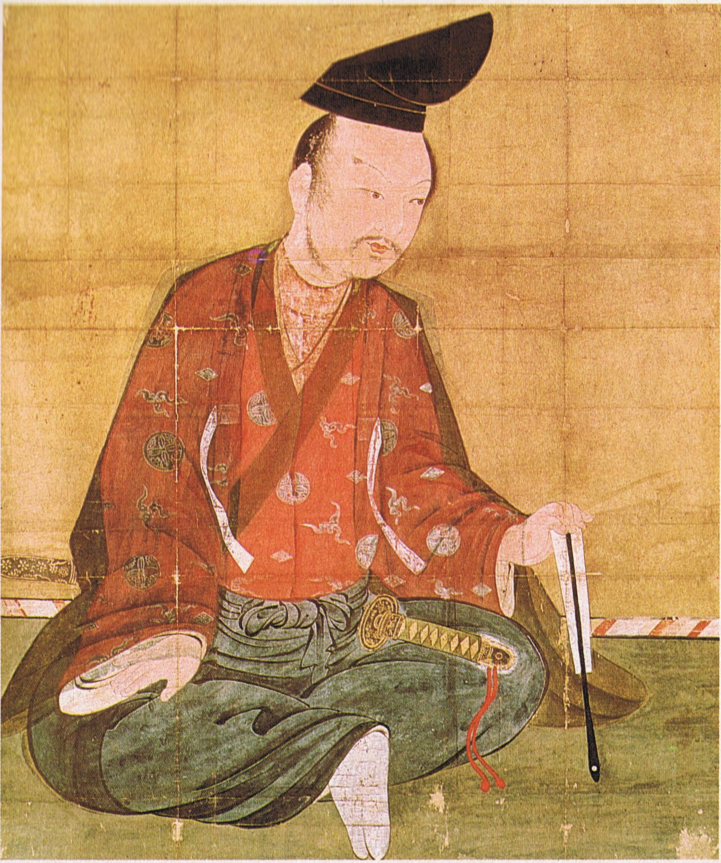 Historisches Porträt von Minamoto no Yoshitsune