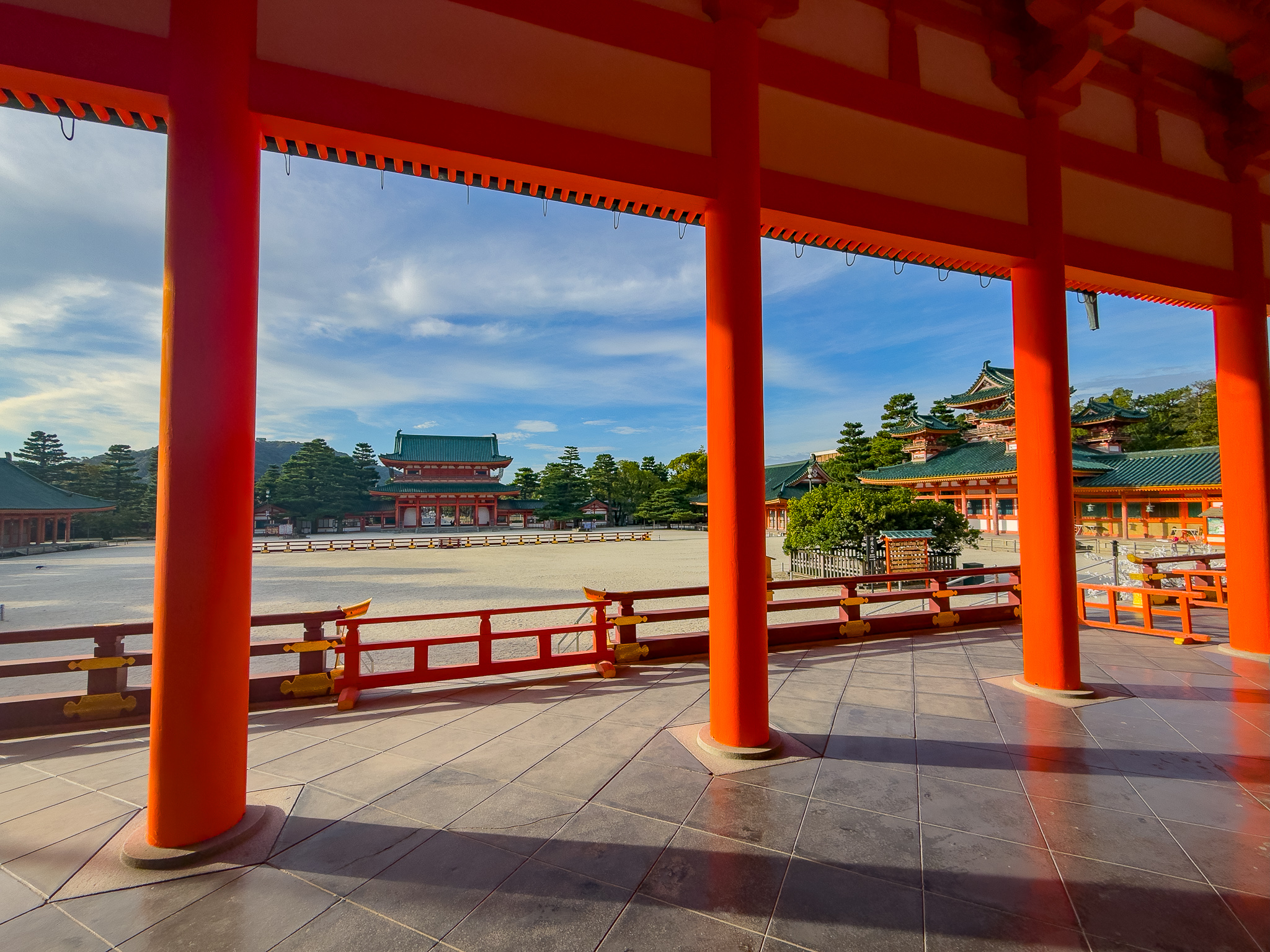 Morgenlauf am Kamogawa und Heian-Schrein, Kyoto, 19. Oktober 2026 – Aufnahme 2
