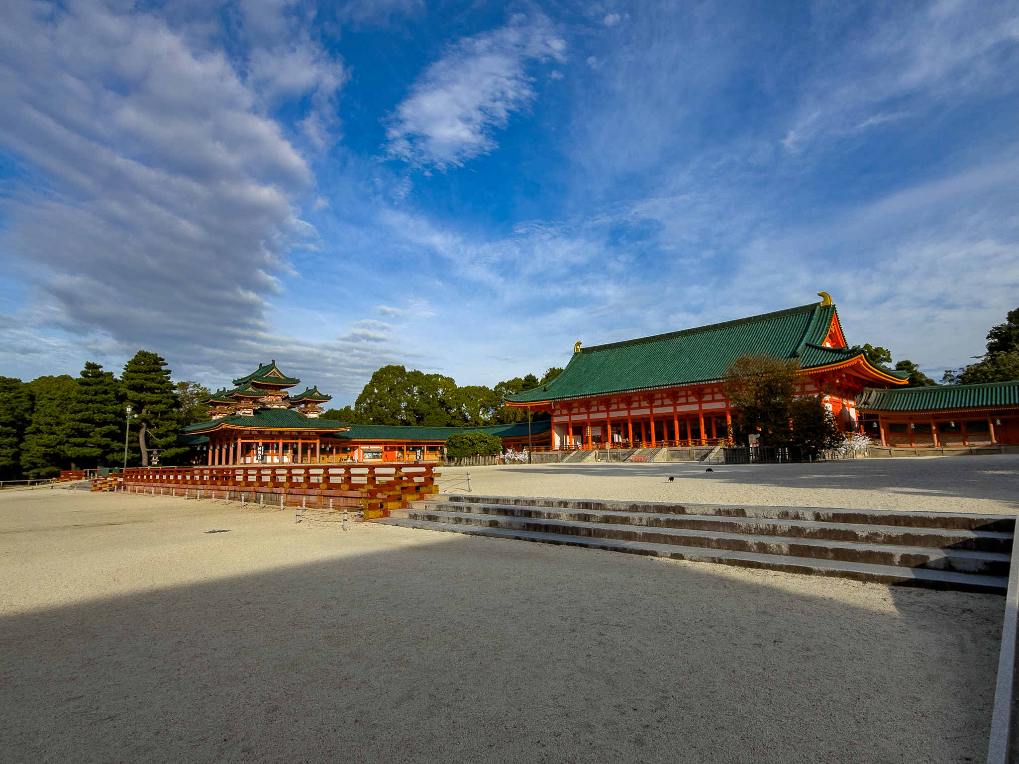 Morgenlauf am Kamogawa und Heian-Schrein, Kyoto, 19. Oktober 2026 – Aufnahme 3