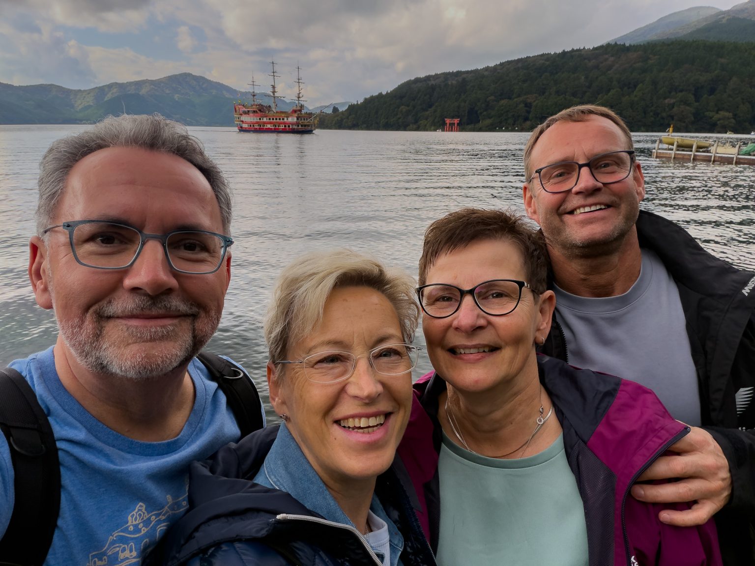 Ashi-See und Hakone am 7. Oktober 2026